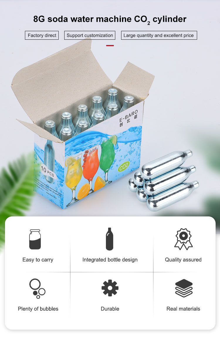 8g Threaded CO2 Cartridge